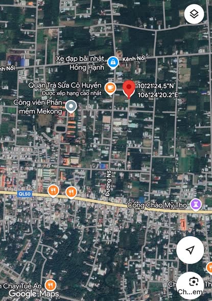 Đất nền Tân Mỹ Chánh, Mỹ Tho 70m² giá 550 triệu - Vị trí đẹp, giao thông thuận lợi!