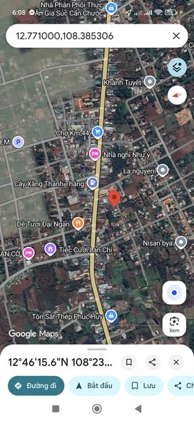 Đất nền Km 44 Quốc lộ 26, 750m² chỉ 1.1 tỷ - Cơ hội đầu tư tốt!