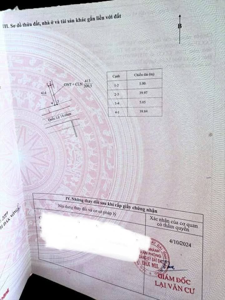 Đất nền Đắk Mil 200m² giá 600 triệu - Chính chủ bán gấp!