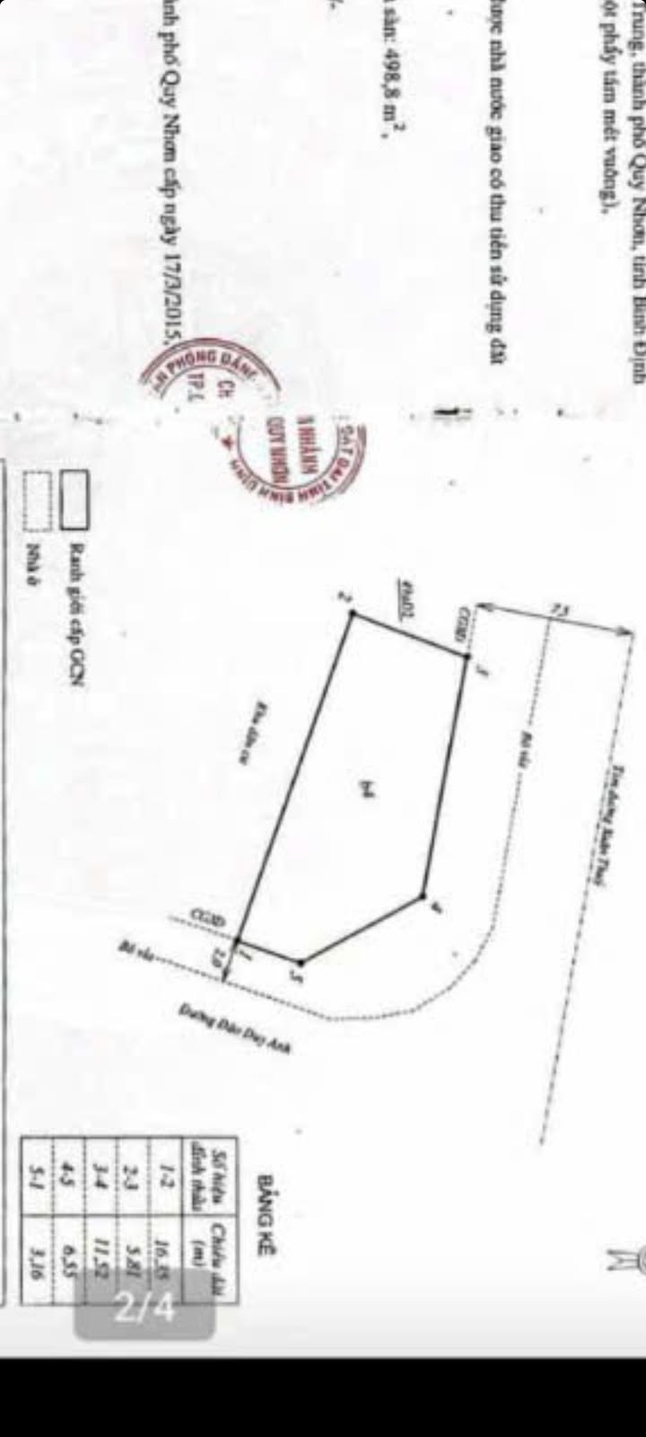 Nhà góc 3 mặt tiền kinh doanh Quang Trung Quy Nhơn 110m² giá 12 tỷ - Đầu tư sinh lời ngay!