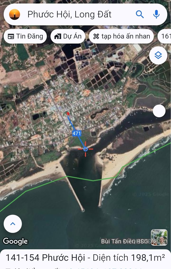 Đất nền Lộc An 198.5m² giá 4 tỷ - Cách biển chỉ 400m!