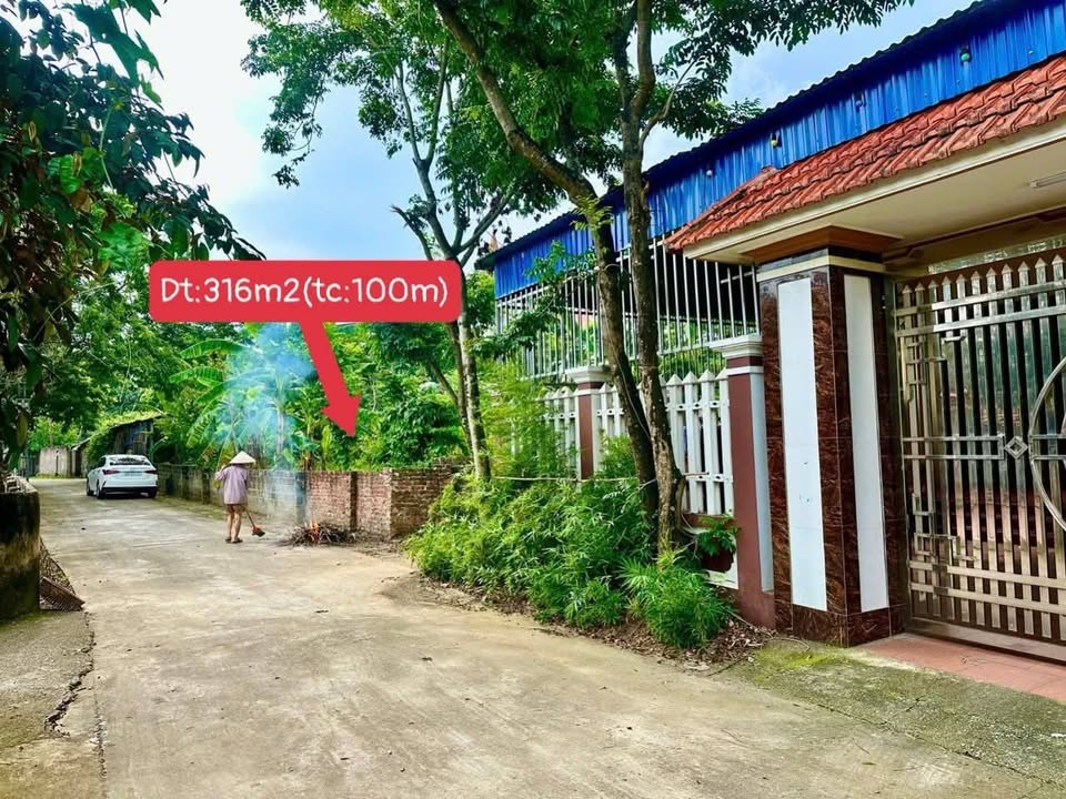 Đất nền Đại Đình, Tam Đảo 316m² giá 1.5 tỷ - Đường thông thoáng, gần Tây Thiên!