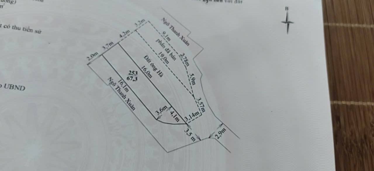Nhà bán tại ngõ 28 Thanh Xuân, 68m² chỉ 1.6 tỷ - Sẵn sàng vào ở!
