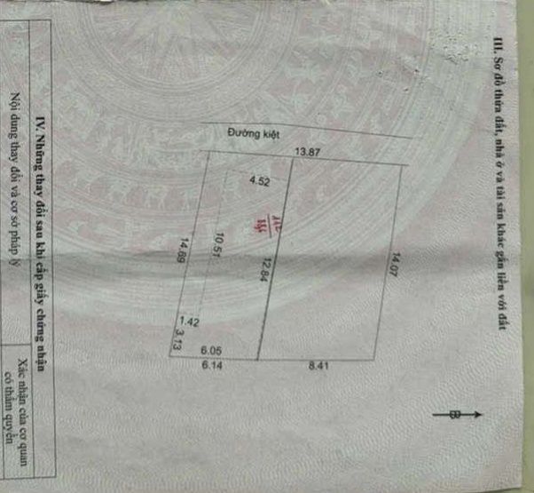 Đất nền Hòa Thọ Tây 8m giá 1.9 tỷ - Cơ hội đầu tư sinh lời!