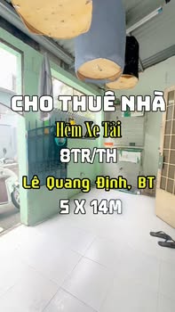 Nhà cho thuê tại Bình Thạnh 28m² giá 16 triệu - Phù hợp nhiều loại hình kinh doanh!