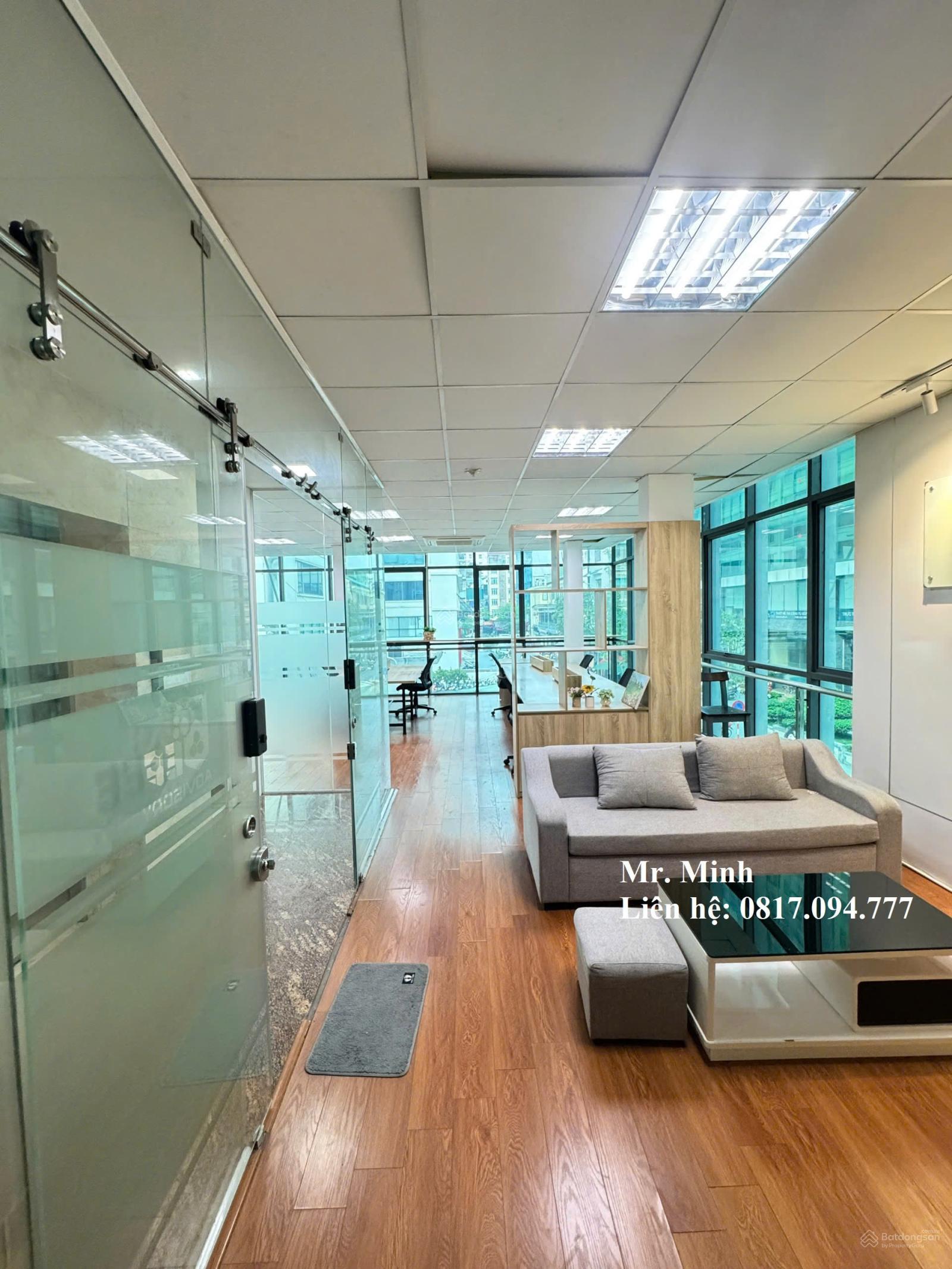 Văn phòng cho thuê 100m² giá 27 triệu/tháng - Full nội thất tại phố Trung Kính, Cầu Giấy