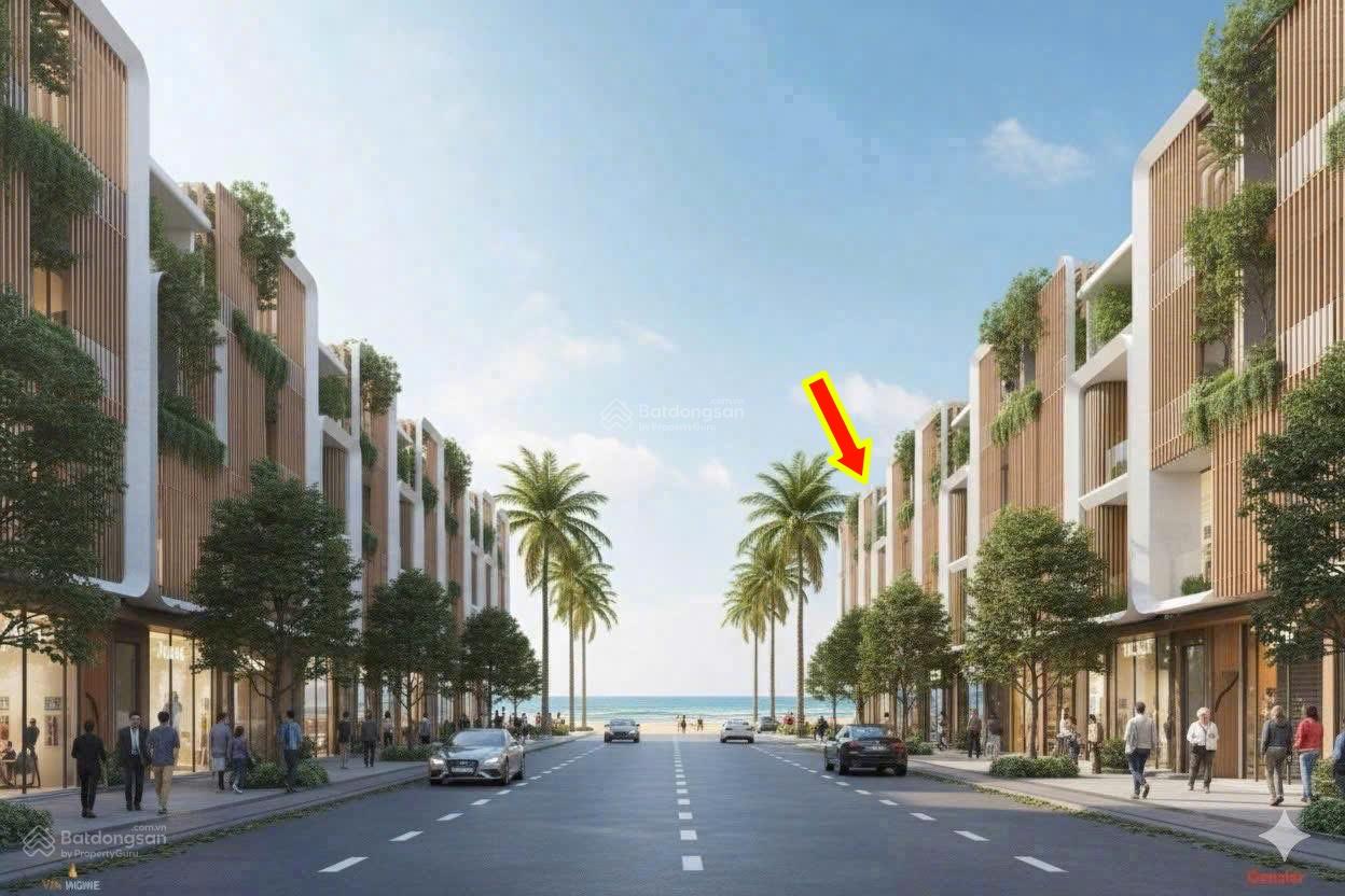 Căn nhà phố 75m² view biển tại Vinhomes Green Paradise - Giá chỉ 11.6 tỷ VND!