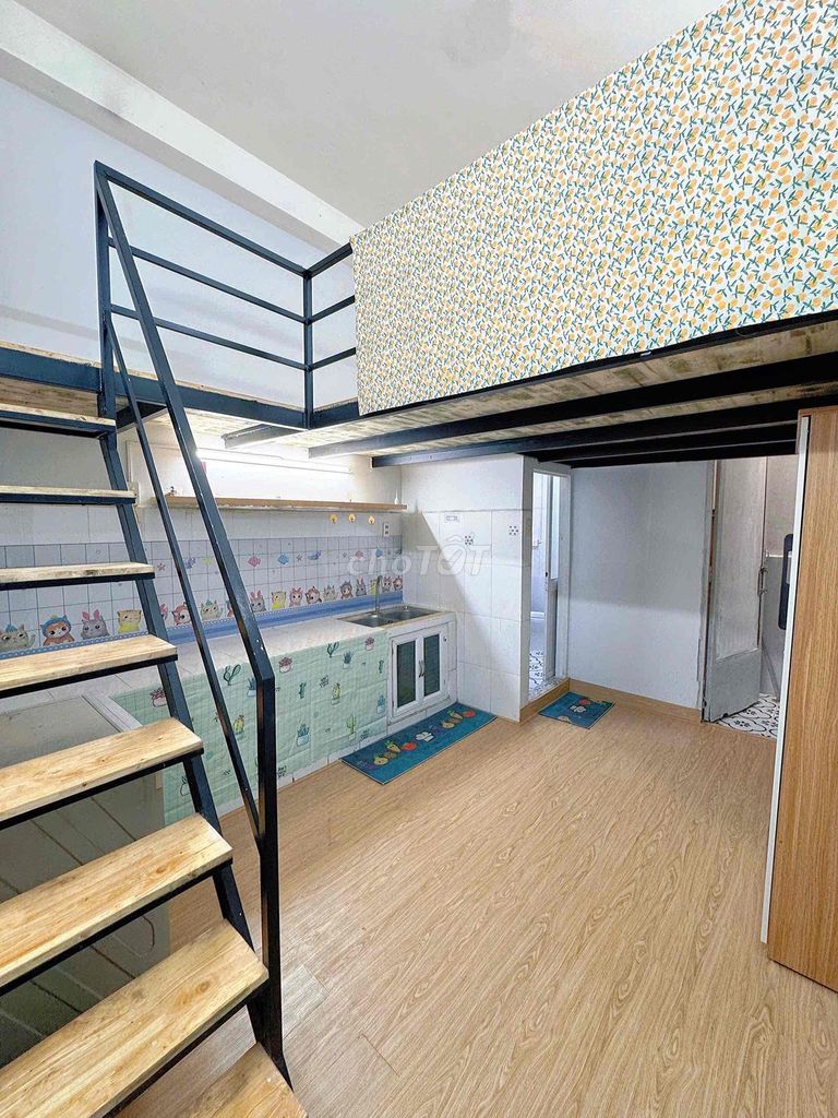 Phòng Duplex Giếng Trời 30m² giá 4.7 triệu - Full nội thất mới xây ngay trung tâm Phú Nhuận!