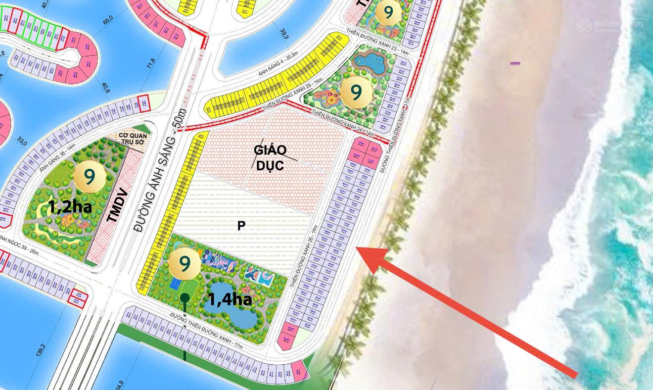 Căn Biệt Thự Song Lập View Biển 171m² giá 36.95 tỷ - Đầu tư sinh lời cao!