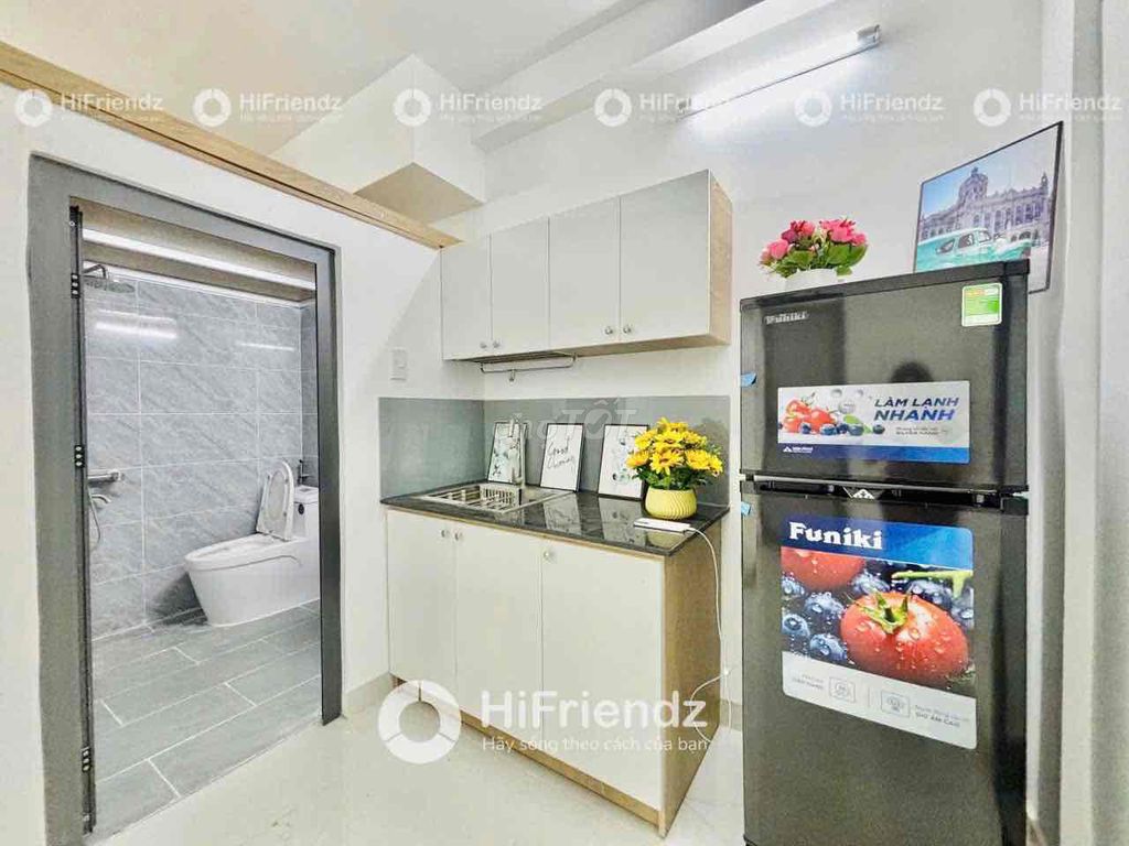 Phòng trọ Studio 25m² giá 3.3 triệu - Full nội thất gần ĐH Công Thương