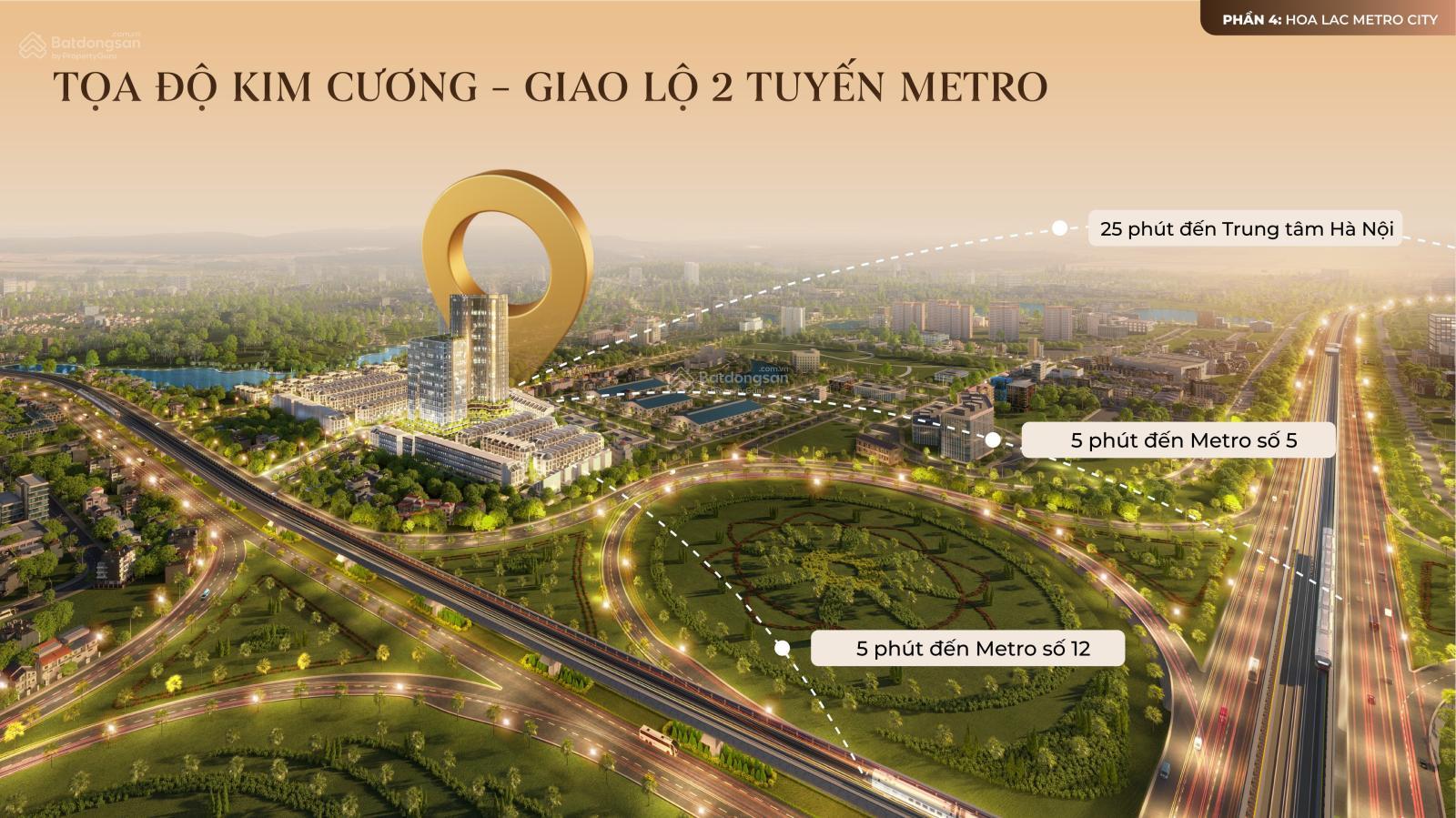 Shophouse, Liền kề, Biệt Thự tại Hòa Lạc 160m² - Cơ hội đầu tư lý tưởng!