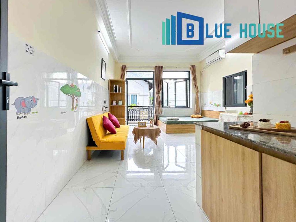 Căn hộ Studio 38m² gần Etown giá 5.8 triệu - Ban công thoáng đẹp