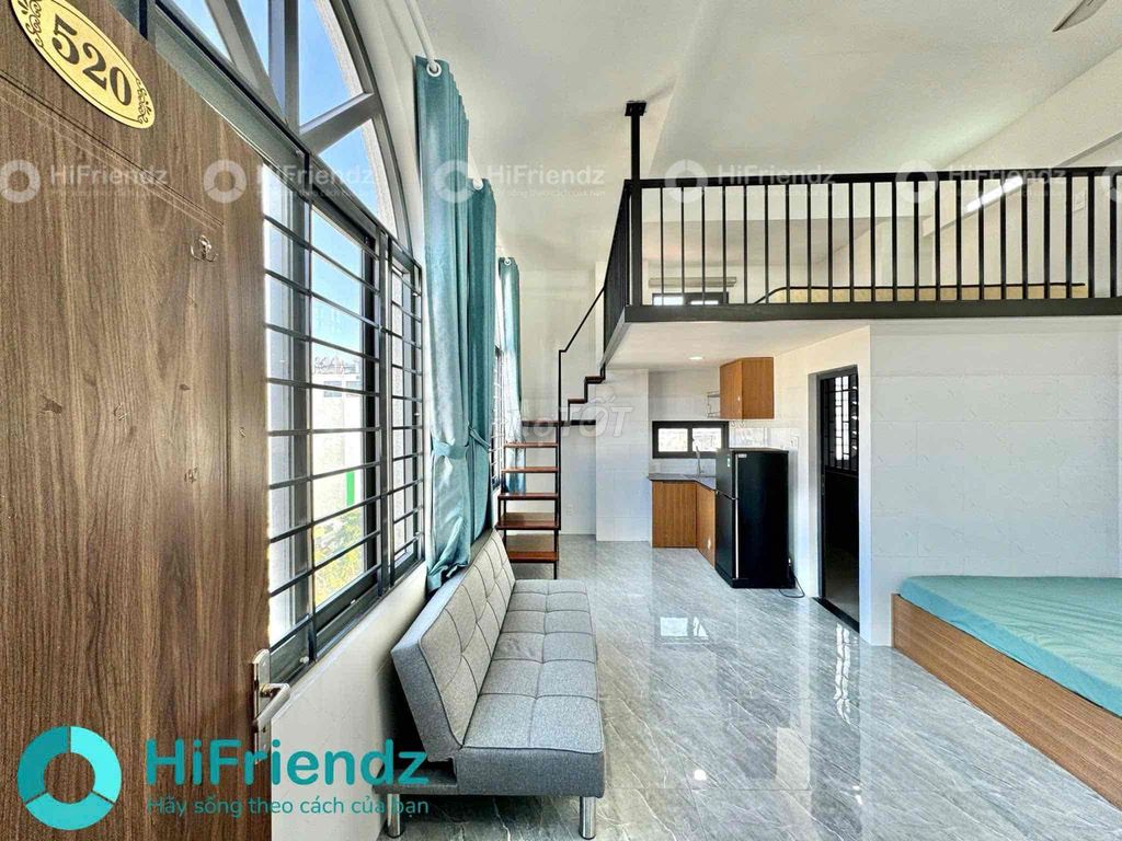 Căn hộ Duplex Lâm Văn Bền Quận 7 50m² giá 7.5 triệu - An ninh tốt, nội thất đầy đủ!