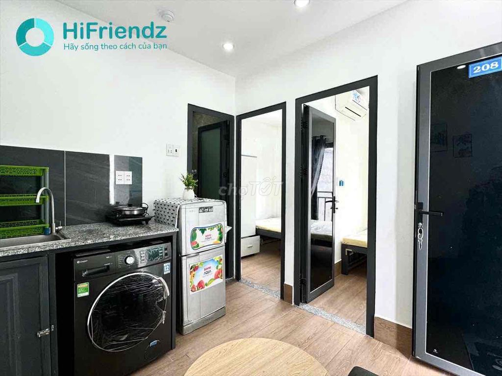 Căn hộ 2 phòng ngủ Đường Âu Dương Lân 35m² giá 7.5 triệu - Full nội thất vào ở ngay!