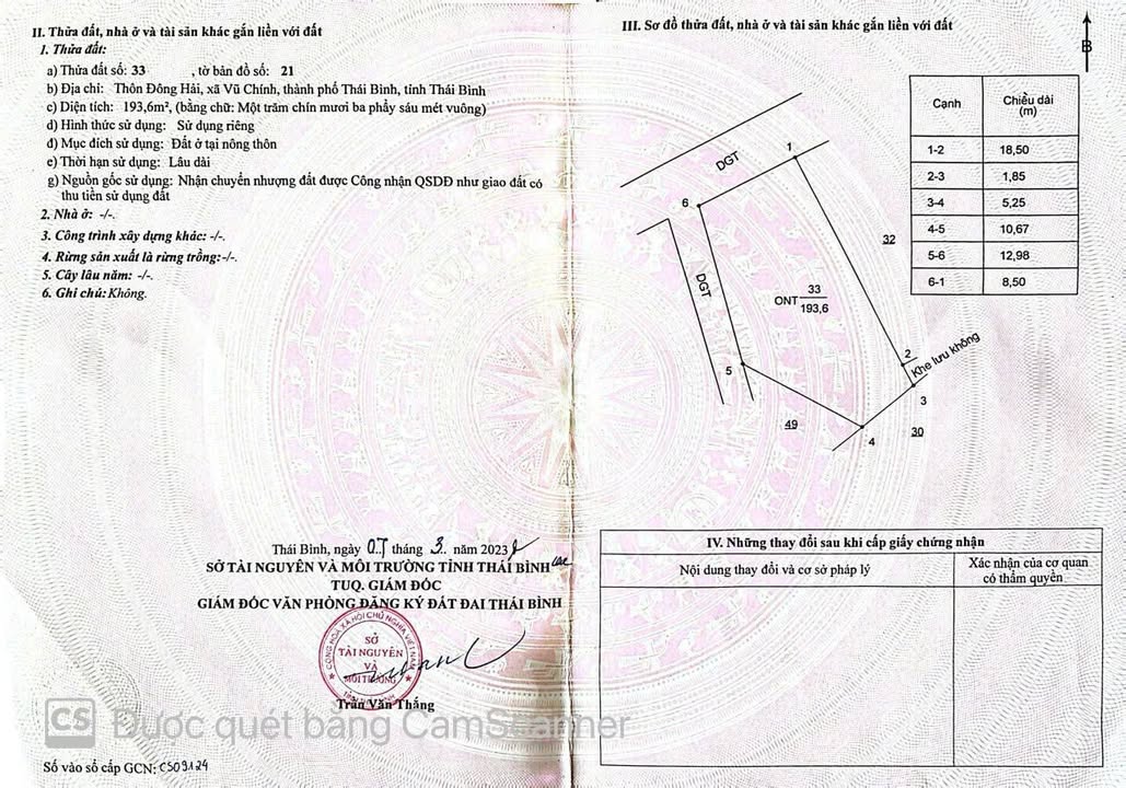 Đất nền lô góc mặt đường Lê Quý Đôn kéo dài 194m² giá chỉ 2x triệu/m² - Cơ hội đầu tư hấp dẫn!