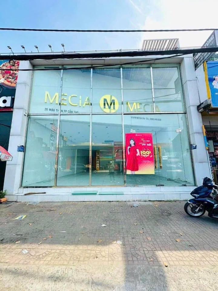 Nhà trệt cho thuê mặt tiền đường Mậu Thân, Ninh Kiều, Cần Thơ - Giá 80 triệu/tháng