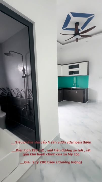 Nhà cấp 4 sân vườn Cần Giuộc 190m² giá 2.28 tỷ - Vị trí đắc địa gần khu hành chính