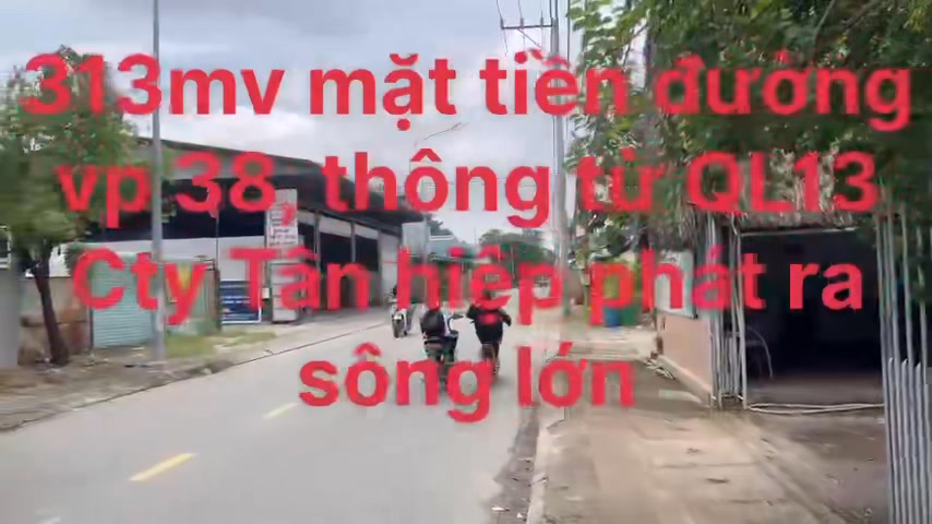 Đất nền 320m² đường Vĩnh Phú 38, Bình Dương - Giá tốt 10.88 tỷ!