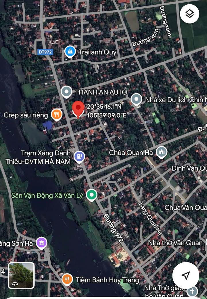 Đất nền Văn Lý, Lý Nhân 316m² giá chỉ 2.467 tỷ - Chính chủ bán gấp!