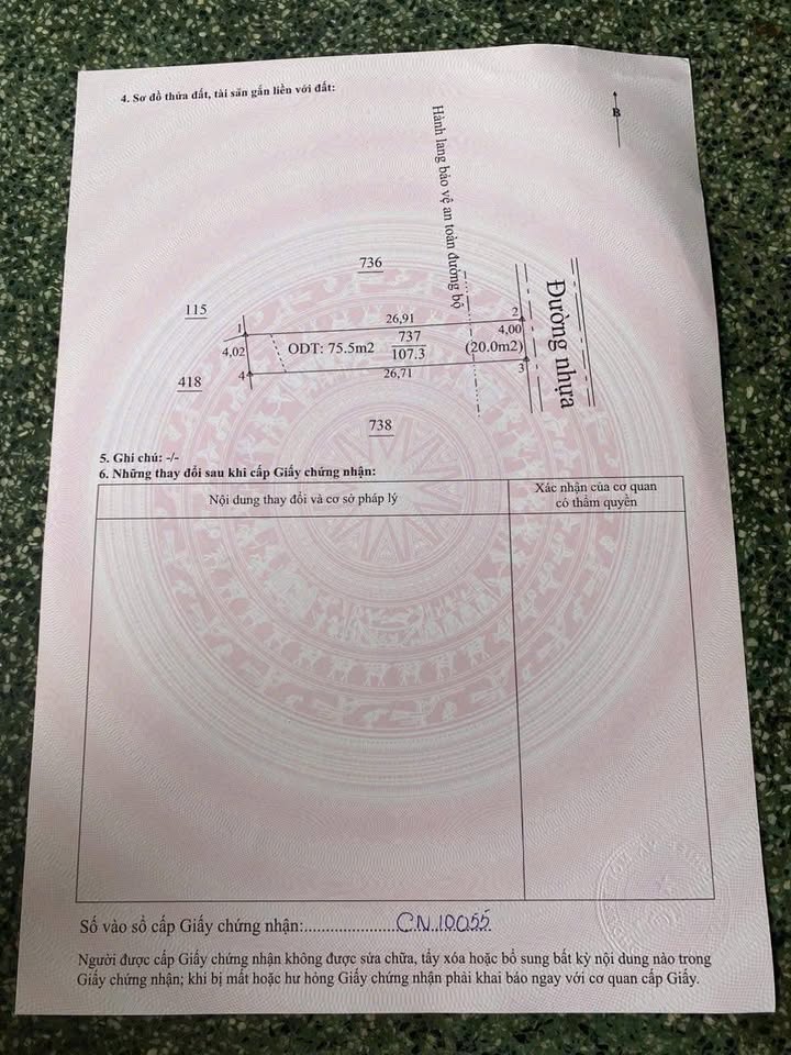 Đất mặt tiền Phường Tân Khánh, Tân Uyên 108m² giá 2.25 tỷ - Tiềm năng kinh doanh lớn!