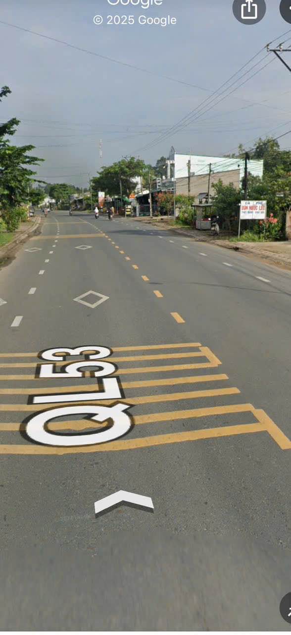 Đất mặt tiền Quốc lộ 53, Hòa Lợi, Châu Thành, Trà Vinh 1379m² - Giá xả lỗ chỉ 1.5 tỷ!