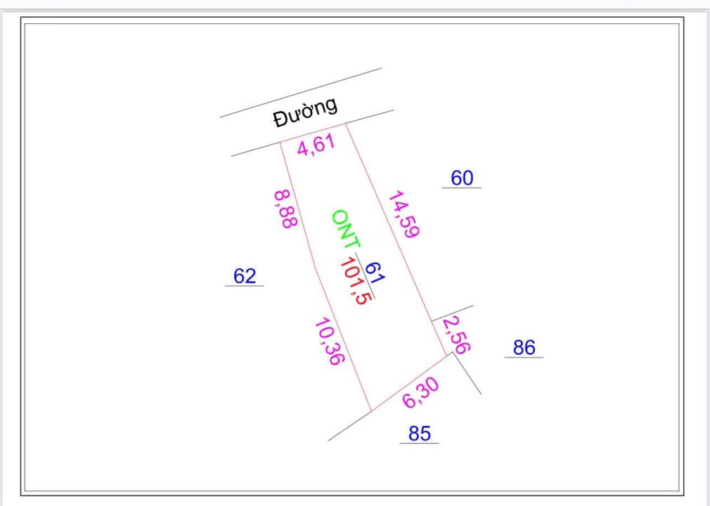 Đất ở Liên Nghĩa - Văn Giang 107m² giá chỉ 3x triệu/m² - Cơ hội đầu tư sinh lời cao!