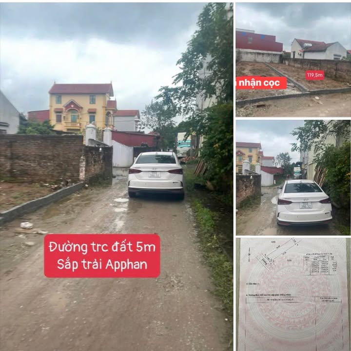 Đất nền Đông Tảo, Khoái Châu 119m² giá 30 triệu/m² - Đầu tư sinh lời ngay!