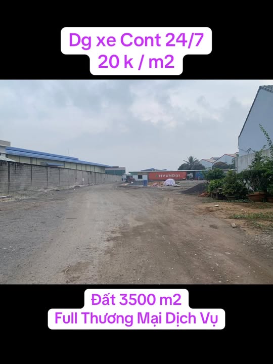 Cho thuê đất 3500m² tại Mỹ Yên, Bến Lức - Giá chỉ 70 triệu/tháng - Mặt tiền kinh doanh sầm uất!