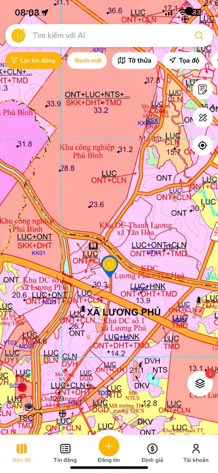 Lô đất vàng Lương Phú, Phú Bình 100m² - Tiềm năng sinh lời vượt trội!