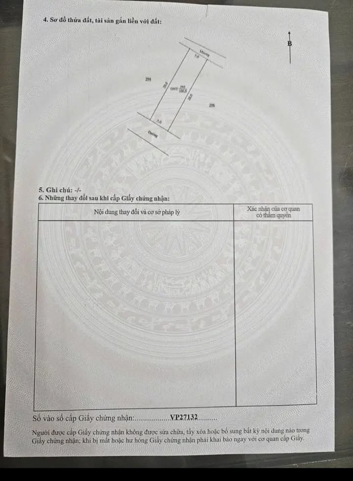 Đất nền Trường Thi, Nam Định 100m² giá 1.3 tỷ - Đường rộng, ô tô vào tận nơi!