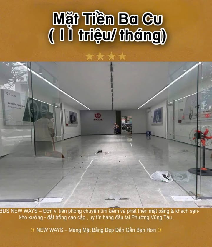 Cho thuê mặt tiền Ba Cu Vũng Tàu 52m² giá 11 triệu - Vị trí đắc địa kinh doanh sầm uất!