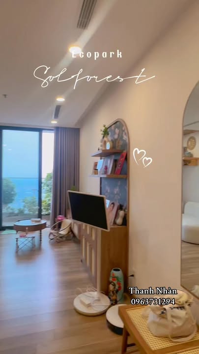 Townhouse cho thuê tại Solforest, Văn Giang 2PN giá 10 triệu - Sân vườn rộng hiếm có!