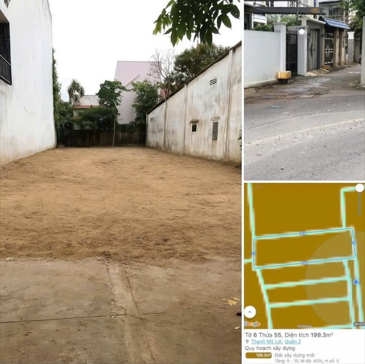 Đất Thạnh Mỹ Lợi Thủ Đức 200m² giá chỉ 9.99 tỷ - Sổ hồng chính chủ, không lộ giới!