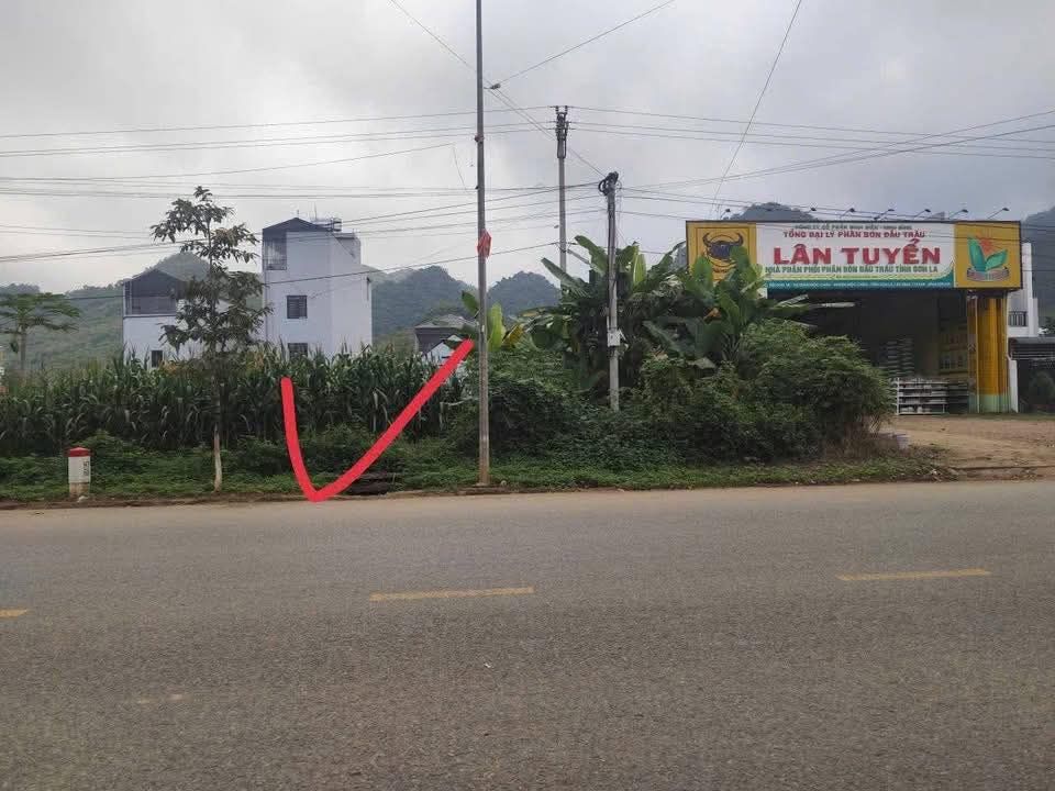 Bán FrontHouse mặt tiền Quốc Lộ 6, Mộc Châu 90m² - Đầy đủ tiện ích