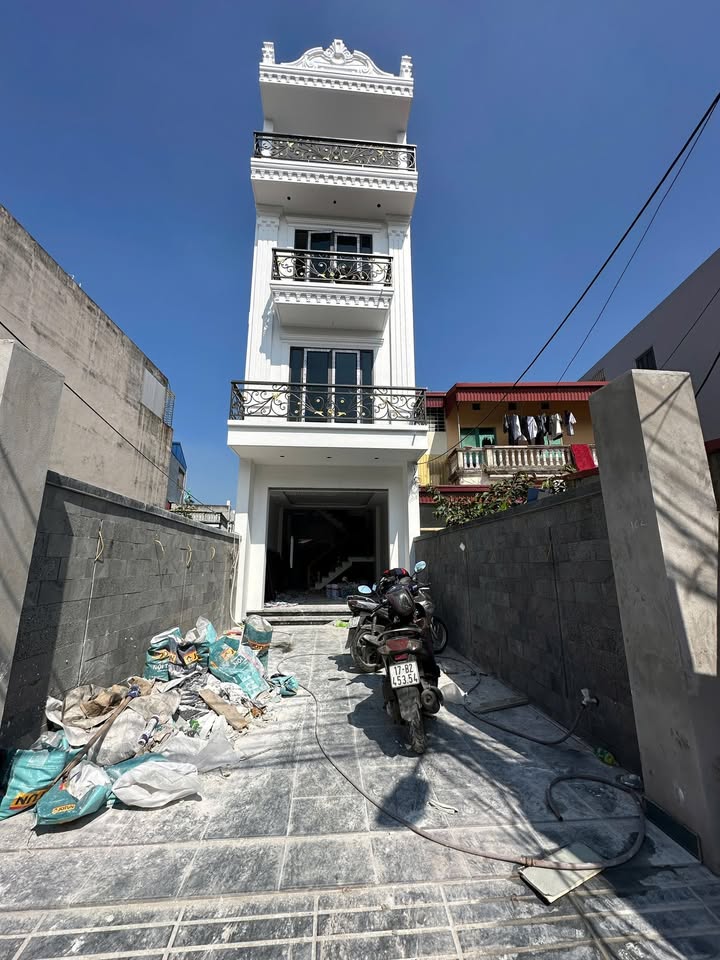 Nhà 4 tầng Vĩnh Khê, An Đồng 87m² giá 4 tỷ - Sân cổng ô tô rộng rãi!