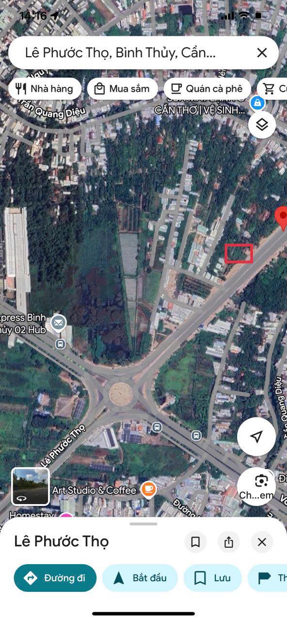 Bán đất mặt tiền đường Lê Phước Thọ, Cần Thơ 864,5m² - Giá chỉ 50 tỷ!