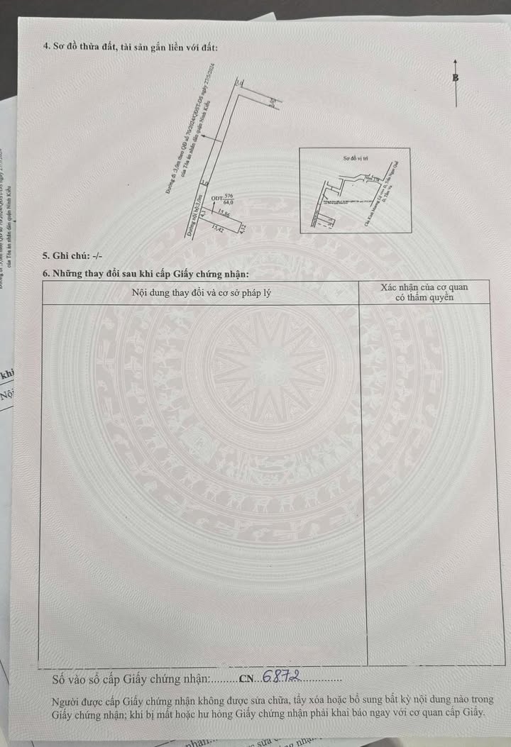 Đất nền Hẻm 278 Tầm Vu, Cần Thơ 64m² giá 1.39 tỷ - Sổ hồng sang tên ngay!