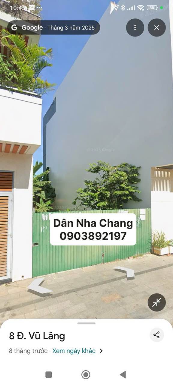 Đất nền mặt tiền Vũ Lăng, Nha Trang 99,25m² giá 9,2 tỷ - Cơ hội đầu tư hiếm có!