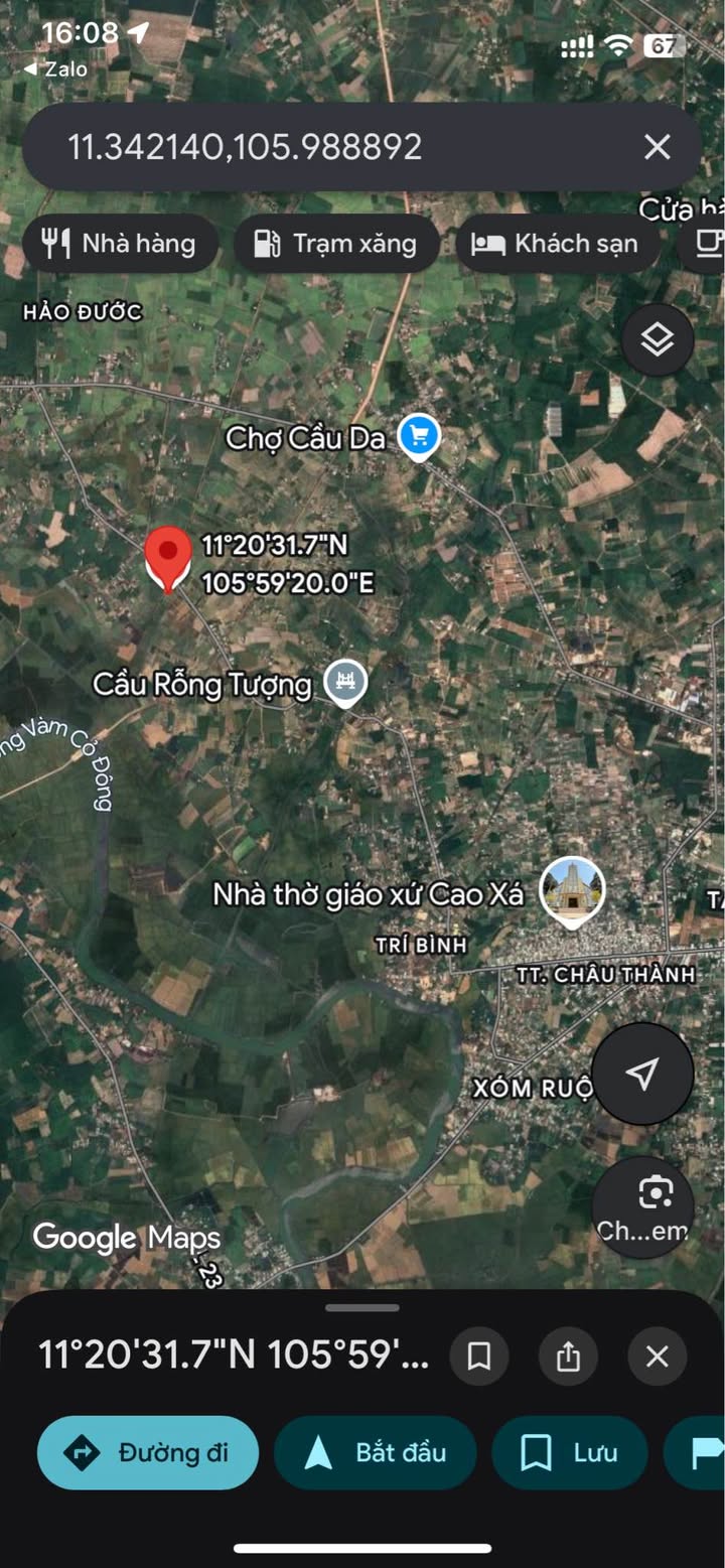 Đất nền Hảo Đước, Châu Thành 7,7 công giá 3 tỷ - Pháp lý rõ ràng, tách sổ dễ dàng!