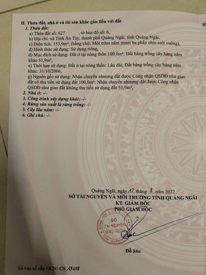 Đất nền Tịnh Ấn Tây 150m² giá 550 triệu - Hướng Tây, vị trí đẹp!