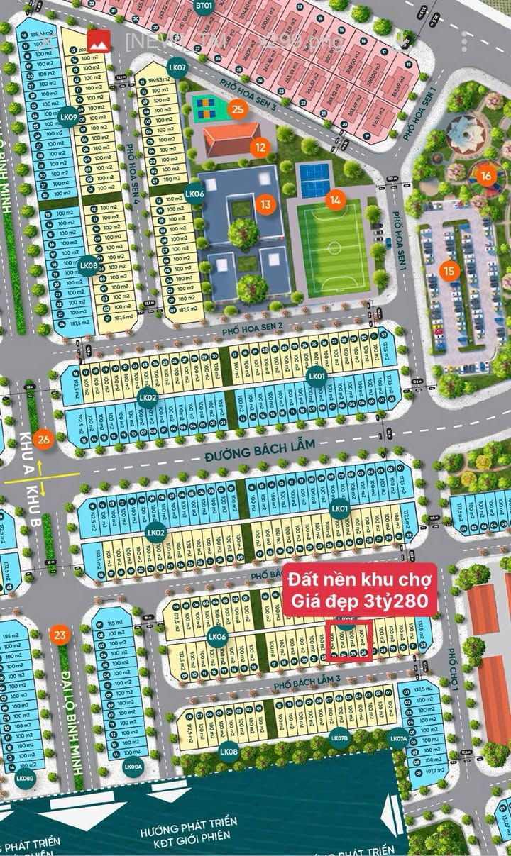 Đất nền dự án Yên Bái Riverside 100m² giá 3.28 tỷ - Cơ hội đầu tư hấp dẫn!