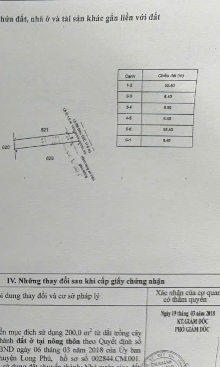 Đất nền tái định cư xã Đại Ngãi 501m² - Mặt tiền thuận lợi cho đầu tư!