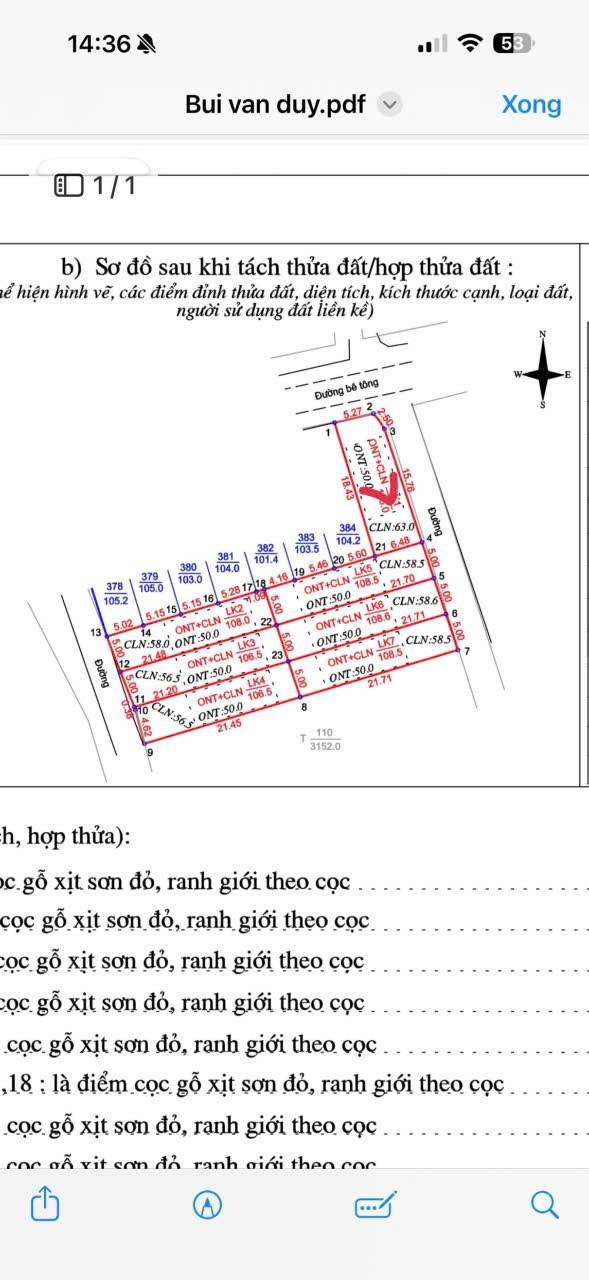 Đất thổ cư 50m² lô góc 113m² Hòa Sơn - Lương Sơn chỉ 1 tỷ - Cơ hội tuyệt vời!