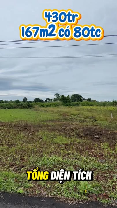 Đất nền 167m² Nghĩa Thành - Giá chỉ 430 triệu, Sổ hồng chính chủ!