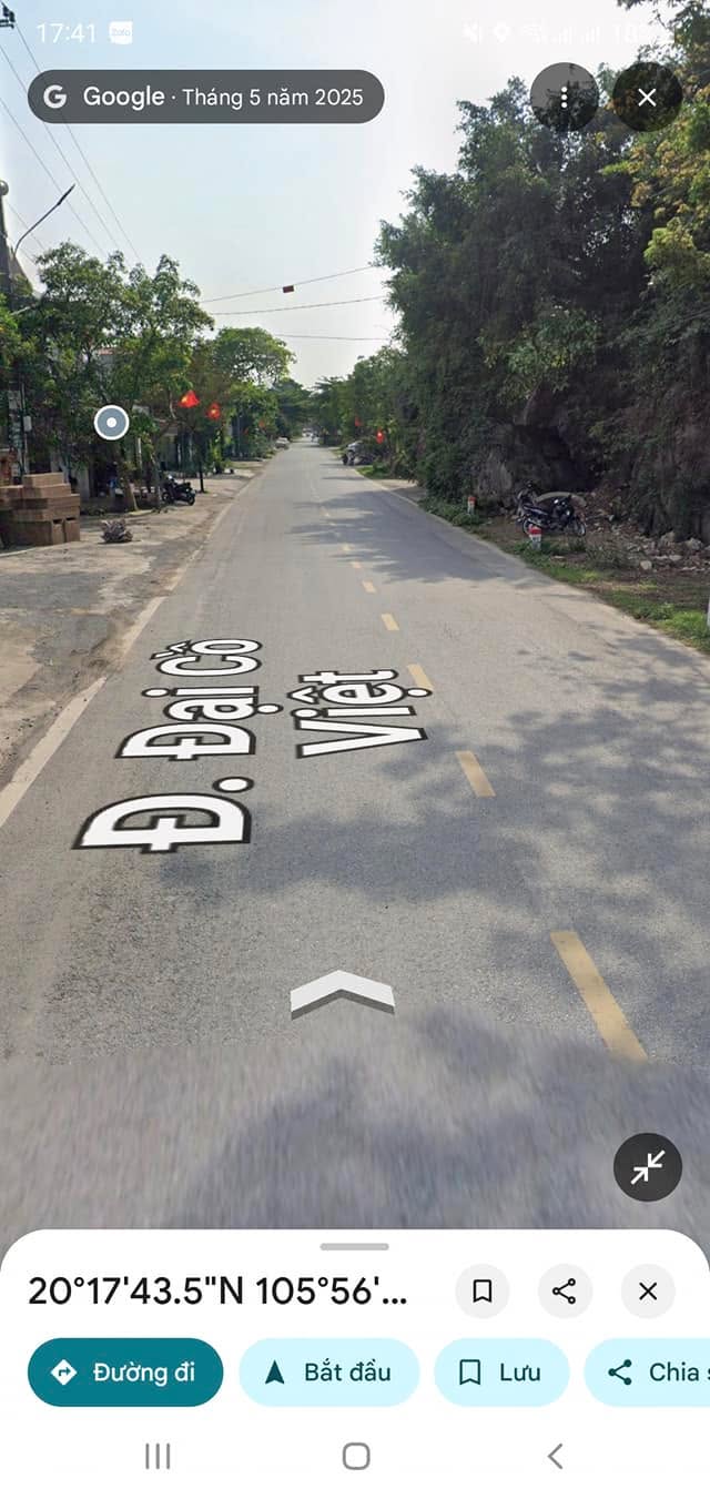 Đất mặt tiền đường Đại Cồ Việt, Hoa Lư, Ninh Bình 85m² giá chỉ 5 tỷ - Cơ hội đầu tư hấp dẫn!