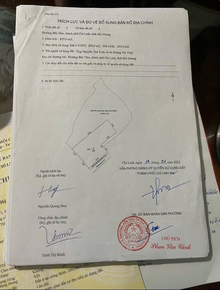 Lô đất nghỉ dưỡng Bến Tắm, Chí Linh 2.800m² giá 1 tỷ - View đẹp lưng tựa núi!