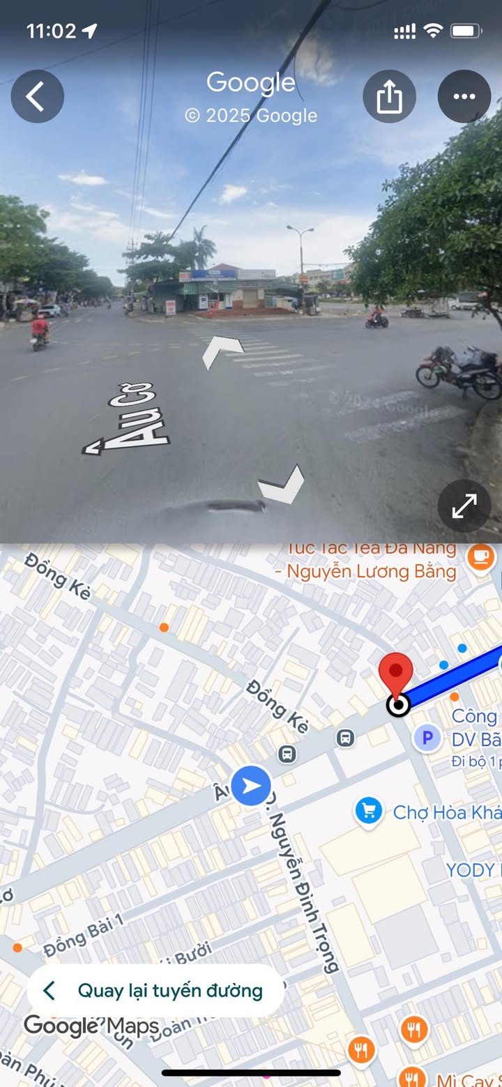 Đất mặt tiền đường Âu Cơ, Đà Nẵng 73m² giá 11.999 tỷ - Tặng nhà cho thuê 10 triệu/tháng!