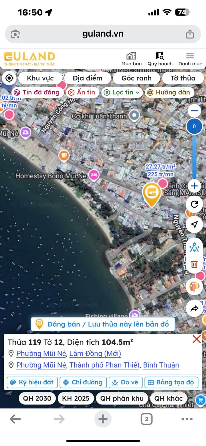 Nhà mặt tiền đường Huỳnh Thúc Kháng, Phan Thiết 106m² giá 5.5 tỷ - Cơ hội đầu tư tuyệt vời!