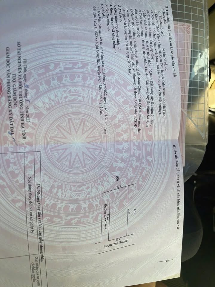 Đất 2 mặt tiền Xuân Yên 160m² giá 1 tỷ - Cơ hội đầu tư tuyệt vời!