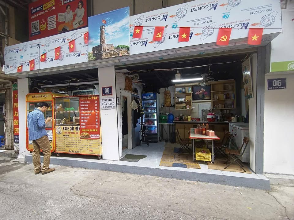 Mặt bằng kinh doanh Đặng Văn Ngữ Đống Đa 15m² giá 15 triệu - Không thể bỏ lỡ!